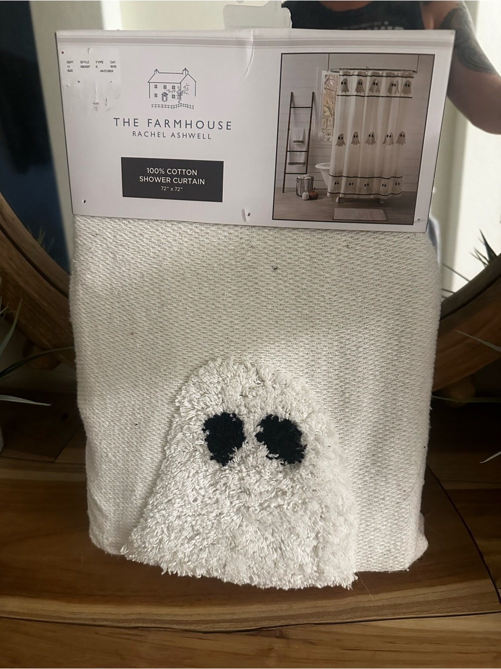 Farmhouse by Rachel Ashwell Ghost Shower Curtain